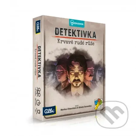 Detektivka - Krvavě rudé růže - Martino Chiacchiera, Silvano Sorrentino - hra z kategorie Společenské hry