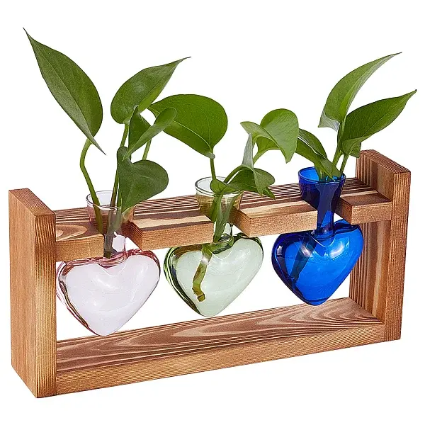 Heart Glass Vase