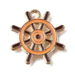 Alloy with Enamel Pendants