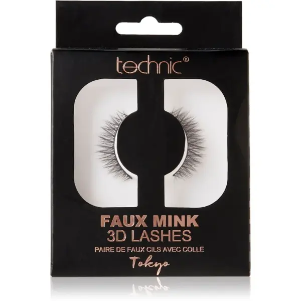 Technic Cosmetics Faux Mink umelé mihalnice Tokyo 1 pár