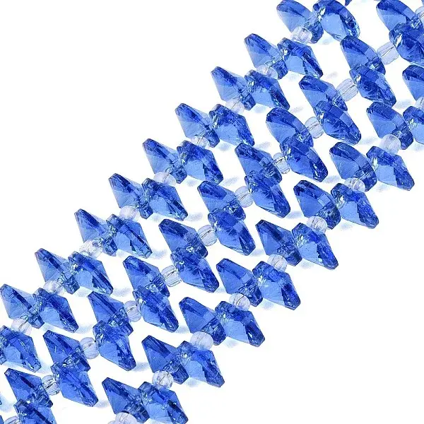 Transparent Glass Beads Strands