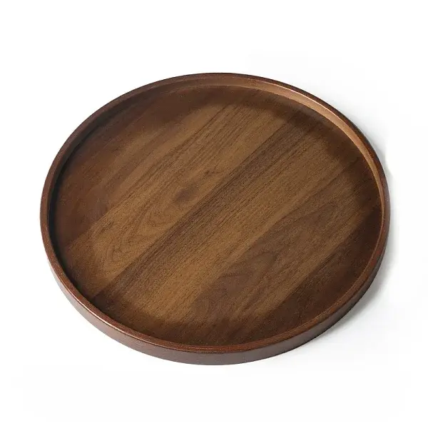 Wood Serving Trays for Tea Set & Food Display