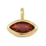 Brass Pave Cubic Zirconia Charms