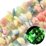 Luminous Synthetic Mixed Stone Beads Strands