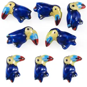 5Pcs Handmade Porcelain Beads