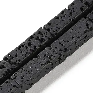 Synthetic Lava Rock Dyed Beads Strands