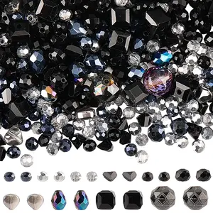 Mixed Styles Glass Beads Strands