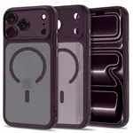 Tech-Protect MagPeak MagSafe CC, iPhone 17 Pro Max / 18 Pro Max, vínový matný