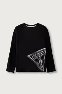 Guess  tričko s dlouhým rukávem dětské bavlněné