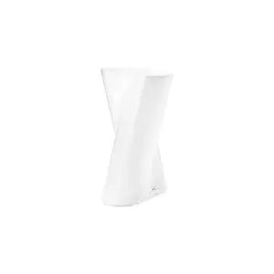 Sklenená váza Lituus opál, stredná - Georg Jensen