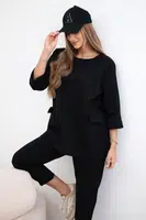 Kesi Włoski Punto set mikina + kalhoty černý