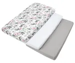 Medi Partners Set of 3 pcs. Fitted Sheet 60x120 cm 100% Cotton Baby Bed Linen Mattress