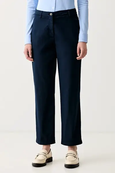 Tommy Hilfiger  kalhoty dámské s bavlnou