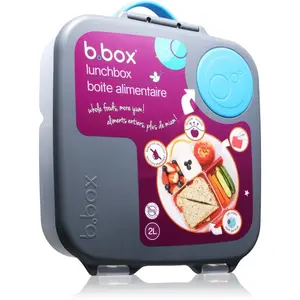 B.Box Lunchbox svačinový box Blue Slate 2000 ml