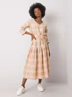 Dress-LK-SK-508074.39P-beige