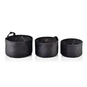 Mondex DEKORATIVNÍ MÍSA, plast, černá