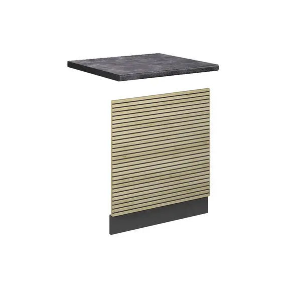 Vicco PŘEDNÍ PANEL Fame-Line Dubový panel 60 cm , PD Antracit