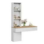 Vicco TOALETNÍ STOLEK Melora Bílá/dub 100 cm