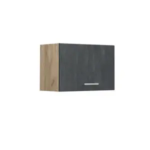 Vicco VĚŠÁK NA STĚNU R-Line Černý beton 60 cm Plochý
