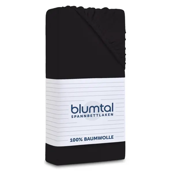 Blumtal NAPÍNACÍ PROSTĚRADLO 200/200 cm, černá