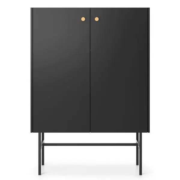 Selsey HIGHBOARD Divenos černá 93 cm
