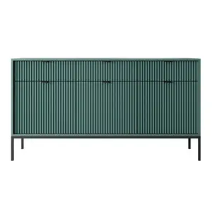 Selsey KOMODA Vellore Zelená s černou podnoží 154 cm