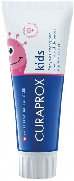 Curaprox Detská zubná pasta od 6 rokov s obsahom fluoridu Vodný melón 60 ml