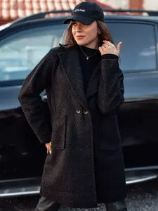 Dámský oversize kabát BARALITE černý