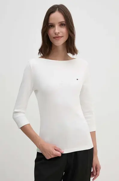Tommy Hilfiger Tričko s dlhým rukávom dámske bavlnené