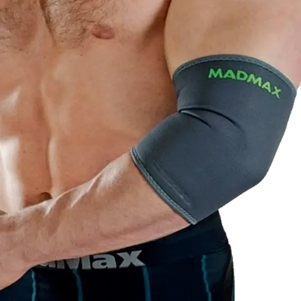 MadMax Bandáž neopren na loket MFA293 šedá - M