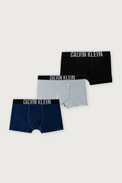 Calvin Klein Underwear  přiléhavé boxerky dětské bavlněné s elastanem 3-pack