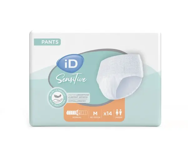 iD Pants Sensitive Medium Normal 14 ks