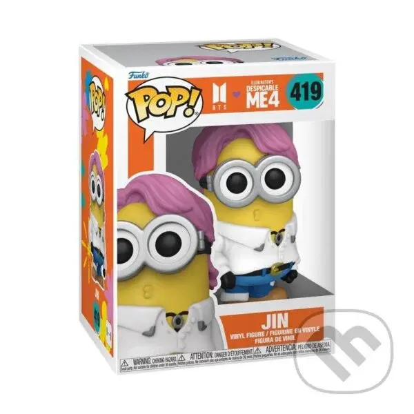 Funko POP Rocks: Minions x BTS - Jin