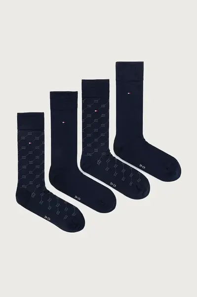Tommy Hilfiger  ponožky pánské s bavlnou 4-pack