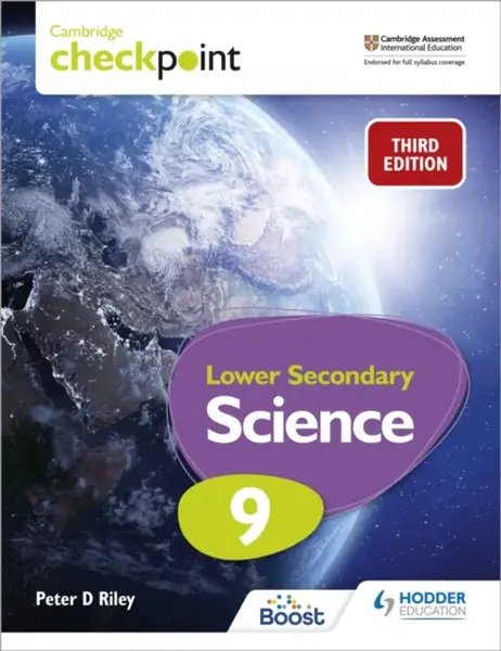 Cambridge Checkpoint Lower Secondary Science Student's Book 9 - Peter Riley