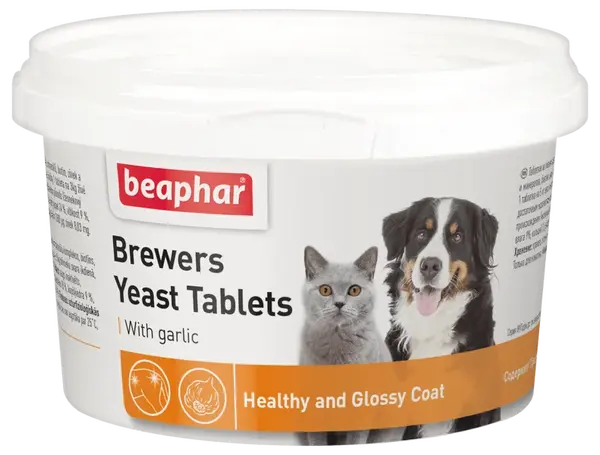 Tablety Beaphar Brewers Yeasts s česnekem 250ks