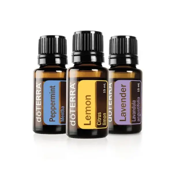 DoTerra Trio Esenciálny olejov citrón. levanduľa, mäta 3x5 ml