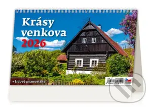 Krásy venkova 2026 - stolní kalendář