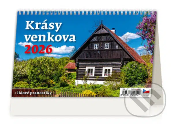 Krásy venkova 2026 - stolní kalendář