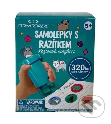Samolepky s razítkem CONCORDE - Roztomilí mazlíčci