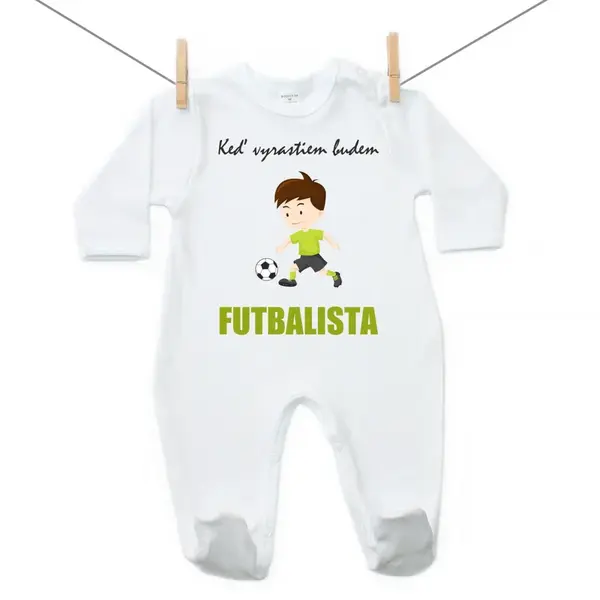 Boodyy Overal Keď vyrastiem budem futbalista 98 (2-3 roky)