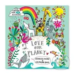 Set omaľovánky a nálepok  - Love Our Planet