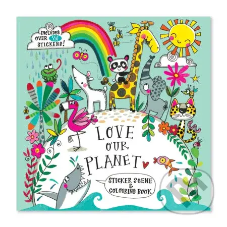 Set omaľovánky a nálepok  - Love Our Planet