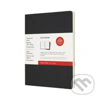 Moleskine - sada 2 plánovacích zošitov Cahier (čierny a hnedý)