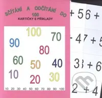 Sčítání a odčítání do 100 (16 kartiček s příklady - 64 příkladů na sčítání a 64 na odčítání)