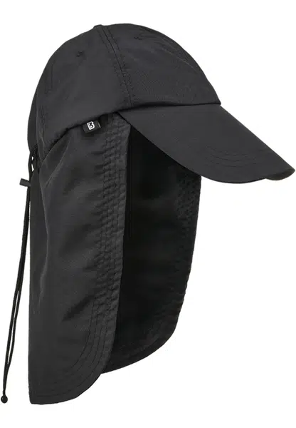 Black sunscreen cap