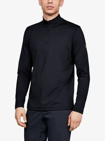Under Armour Tričko LW 1/4 Zip-BLK - Pánské