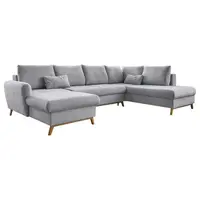 MID.YOU SEDACÍ SOUPRAVA, textil, světle šedá