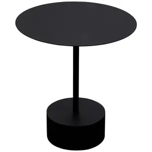 ODKLÁDACÍ STOLEK, černá