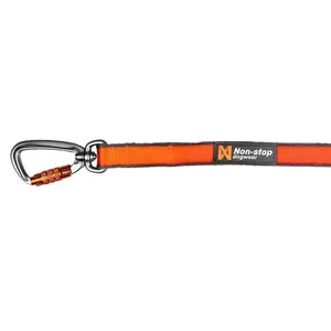 NON-STOP Dogwear Move leash vodítko pro psy oranžová, Tloušťka vodítka (mm): 10